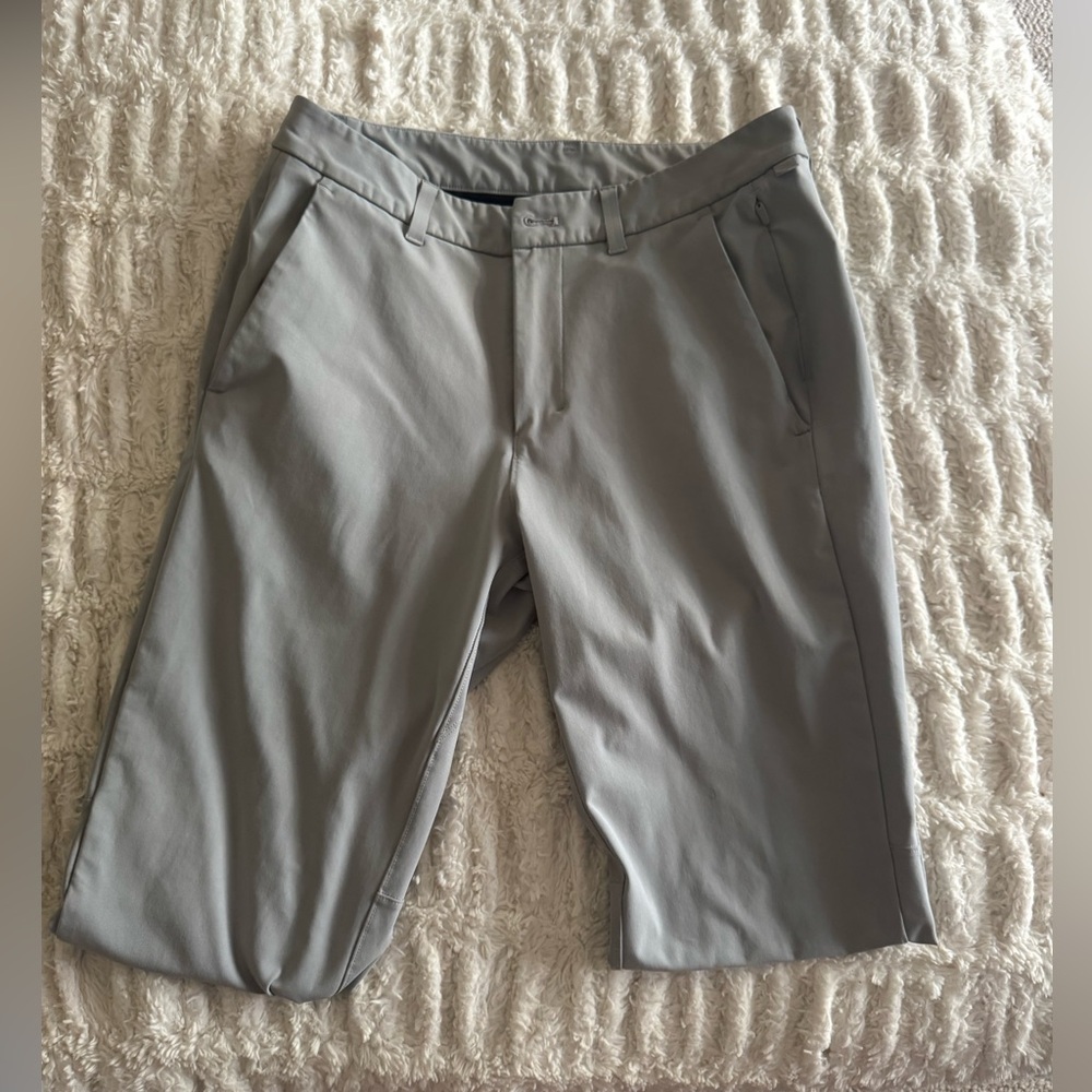 lululemon athletica Men's Light Gray Dress Pants